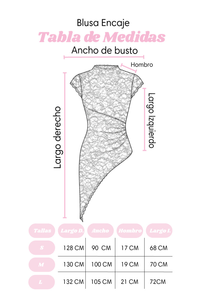 Blusa encaje