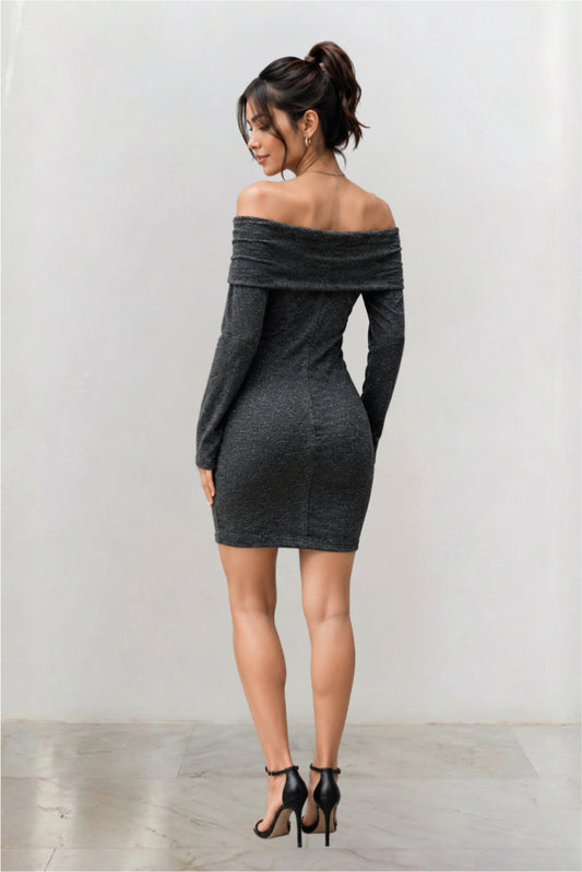 Vestido Off angora