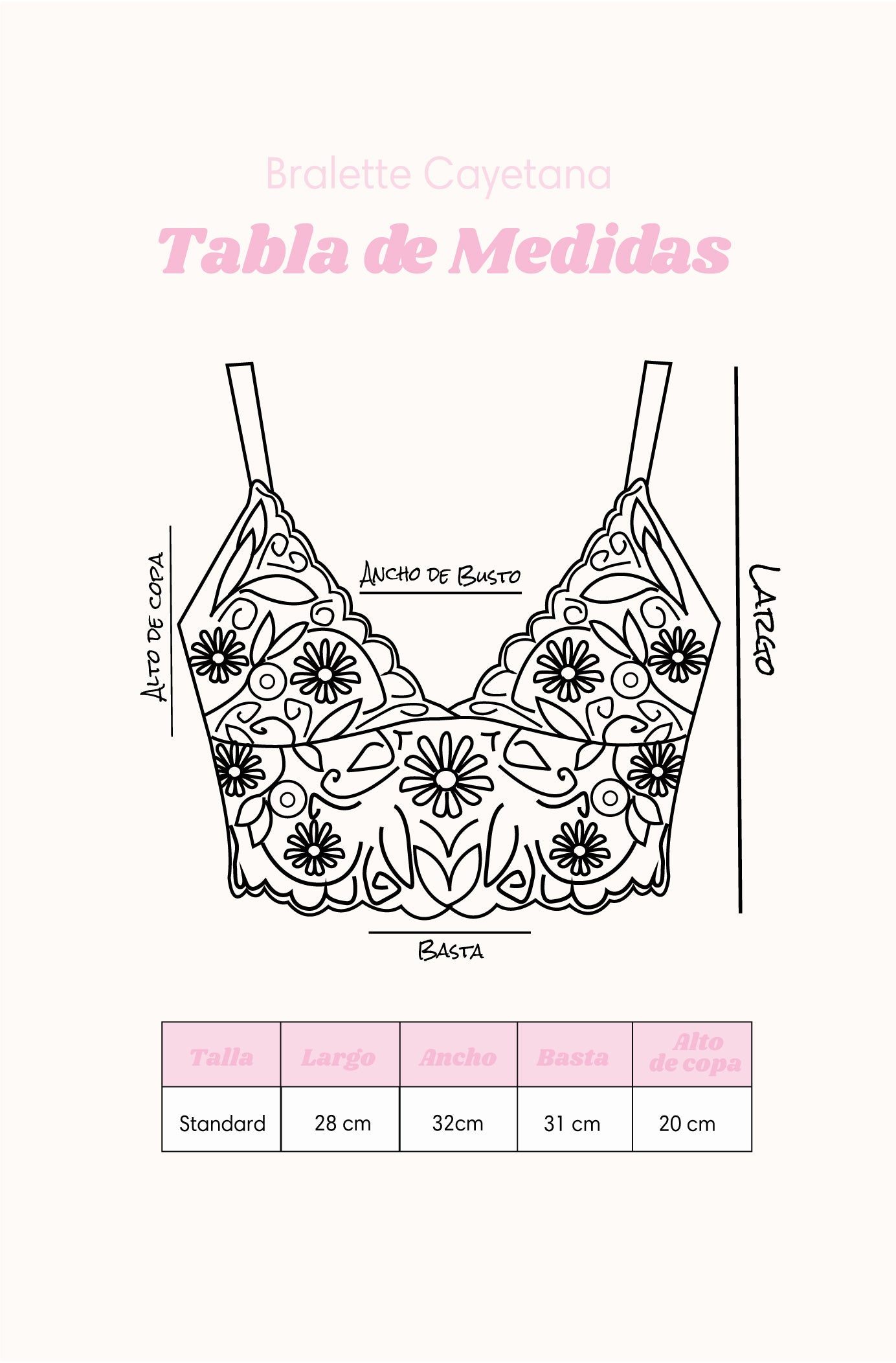 Bralette Cayetana