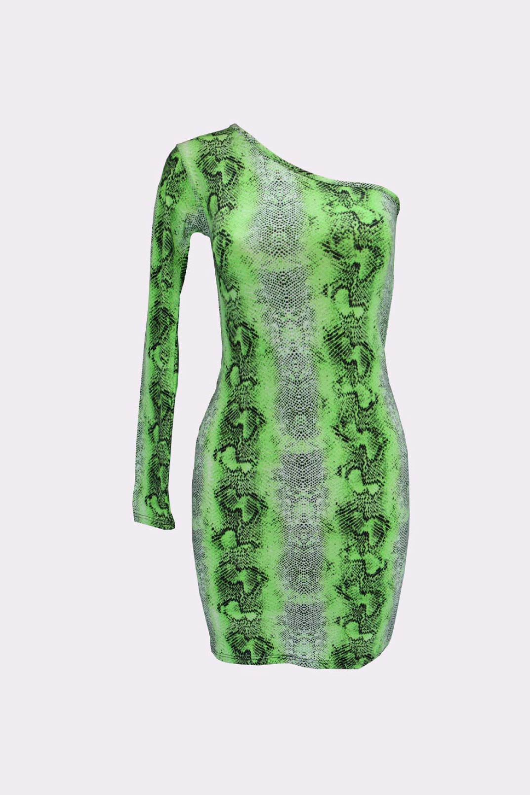 Vestido Pitón Verde
