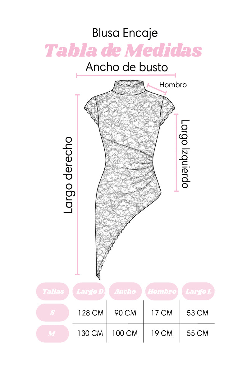Blusa encaje