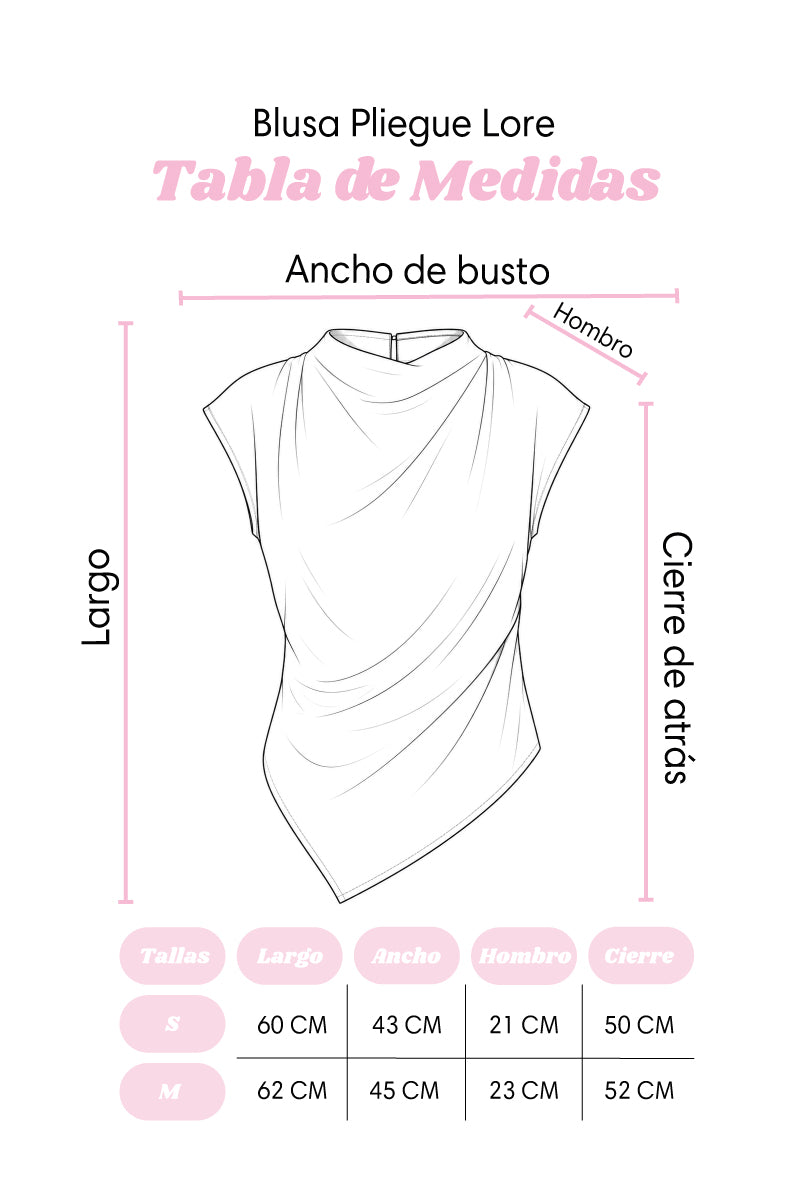 Blusa Pliegue Lore