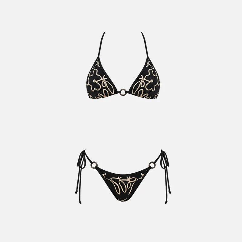 Bikini Bordado Aro Winny Swim