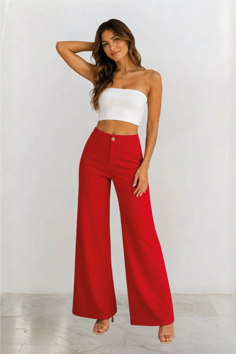 Pantalón Escuba Recto