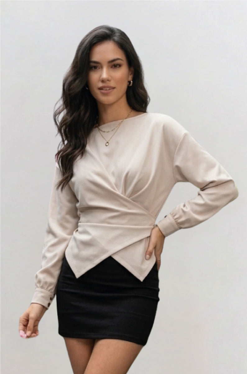 Blusa murciélago manga