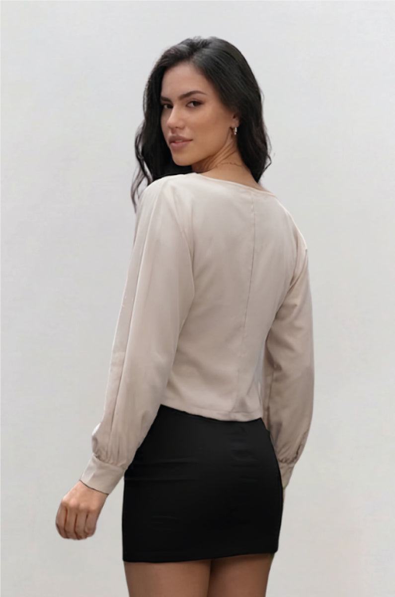 Blusa murciélago manga