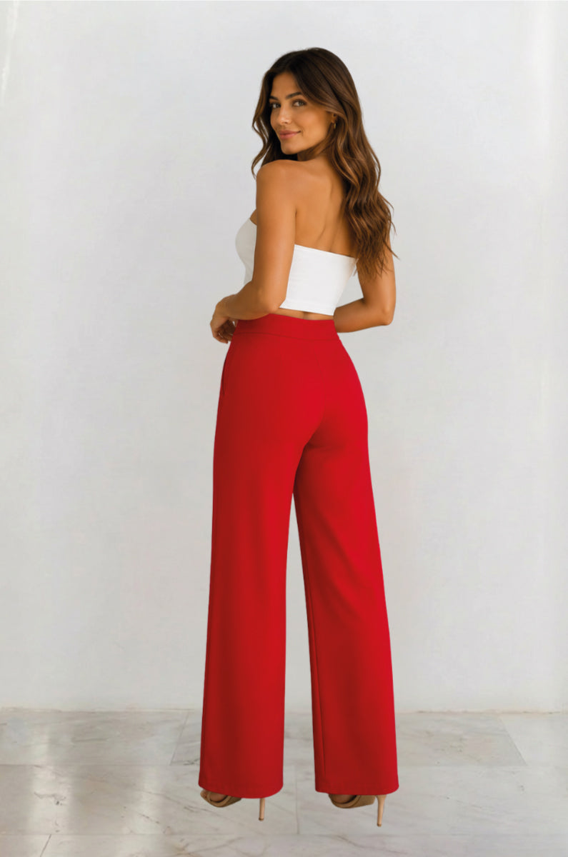 Pantalón Escuba Recto