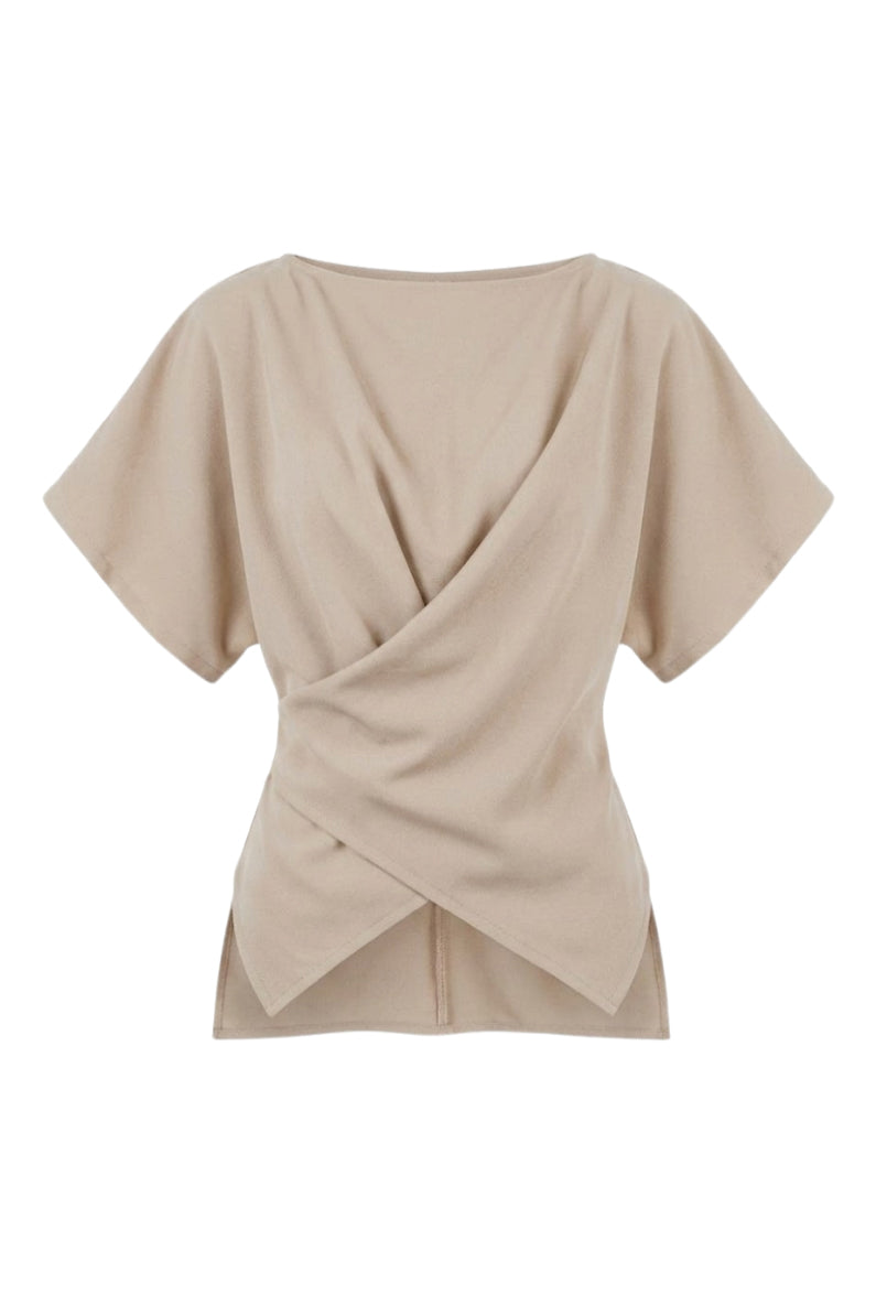 Blusa murciélago cruzado