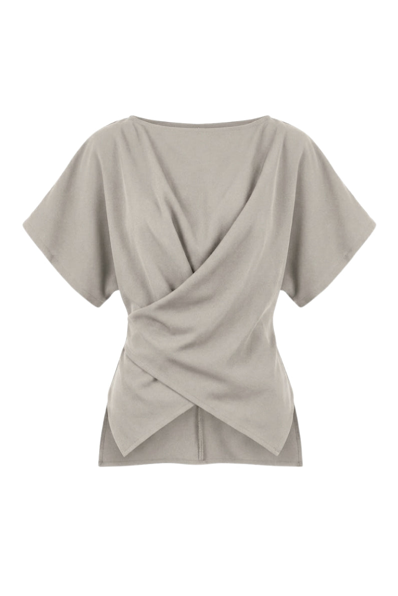 Blusa murciélago cruzado