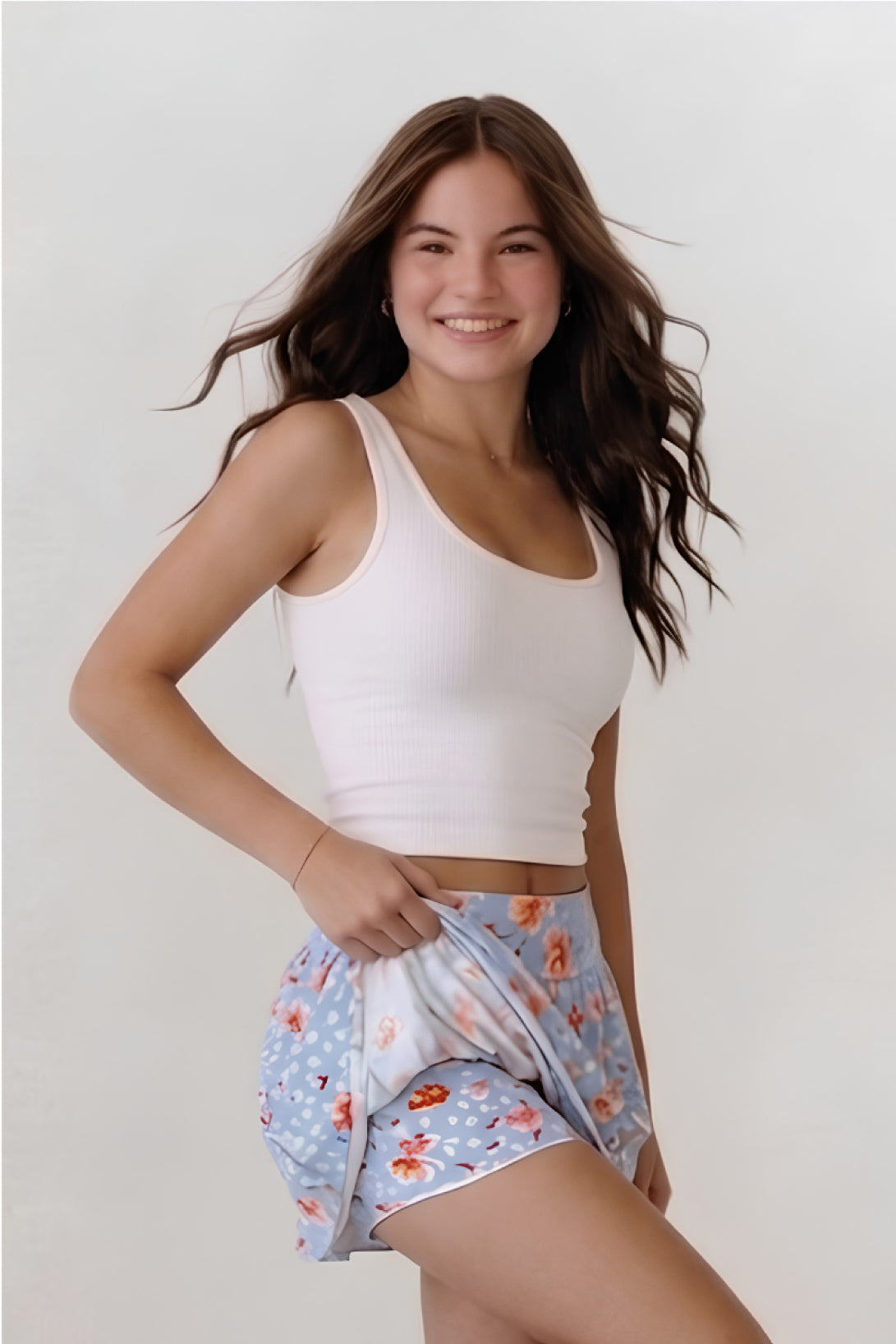 Falda short tiempo
