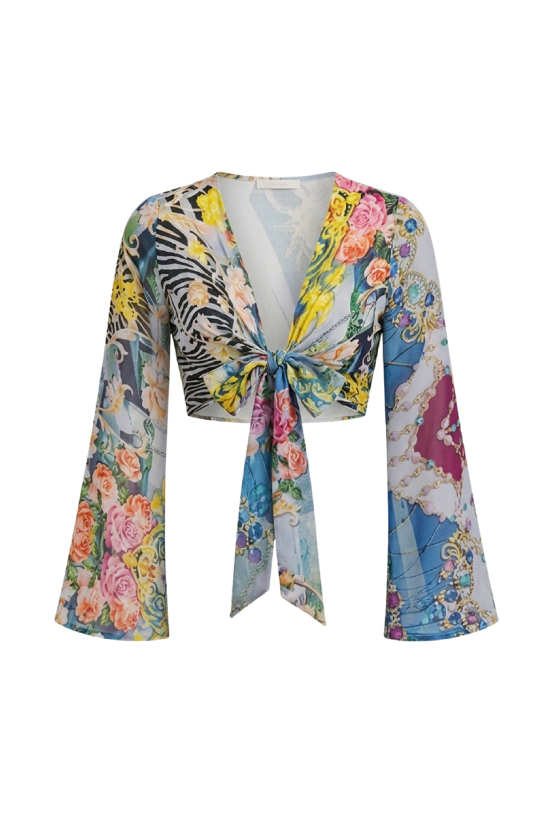 Blusa Gasa Cruzada