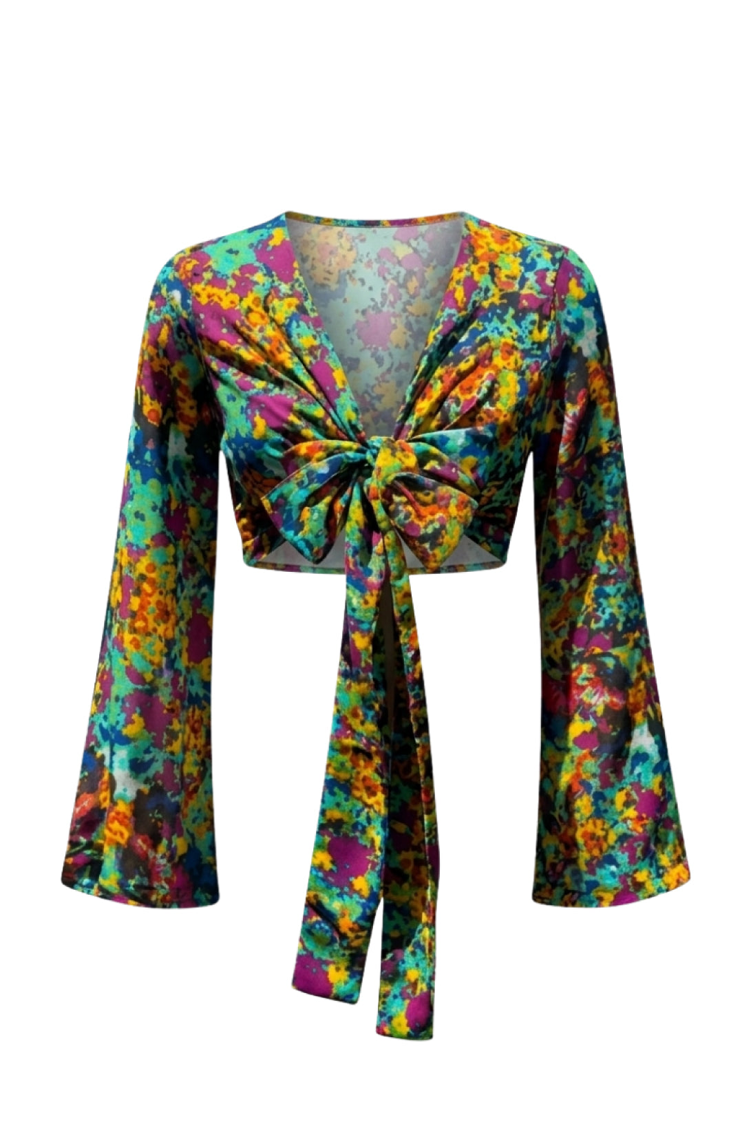 Blusa Gasa Cruzada