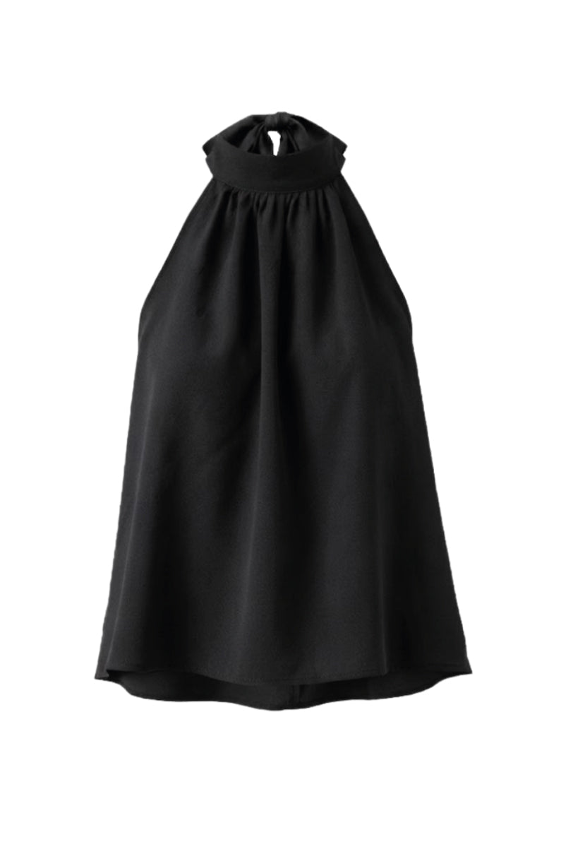 Blusa cuello seda