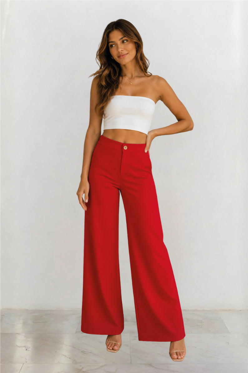 Pantalón Escuba Recto
