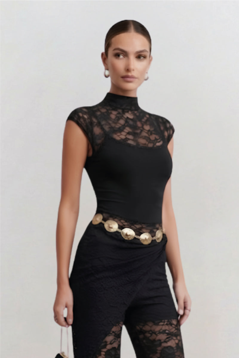 Blusa encaje
