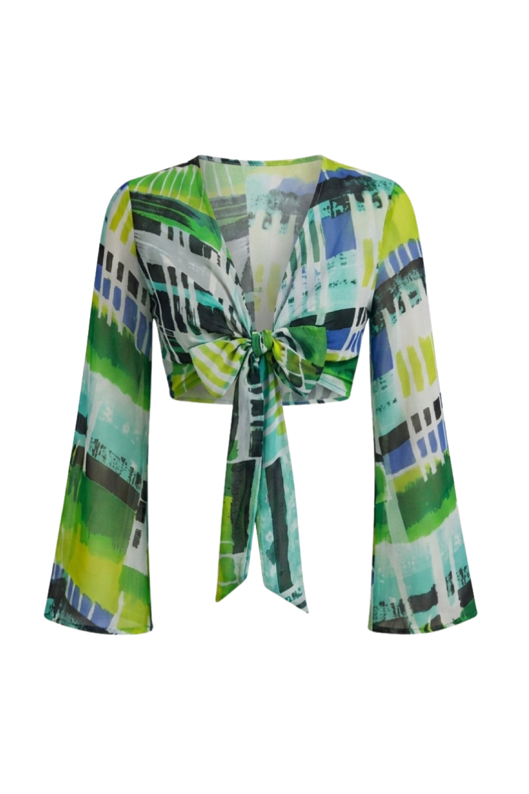 Blusa Gasa Cruzada