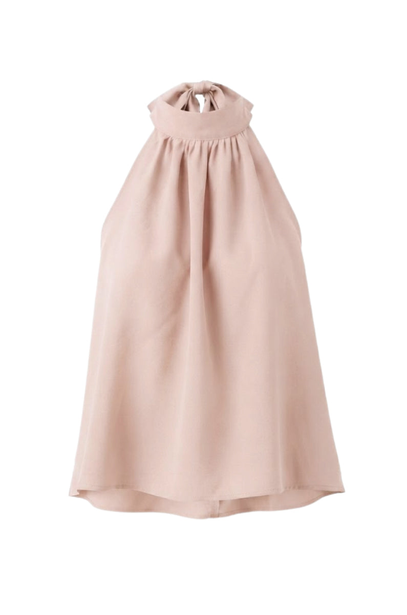 Blusa cuello seda