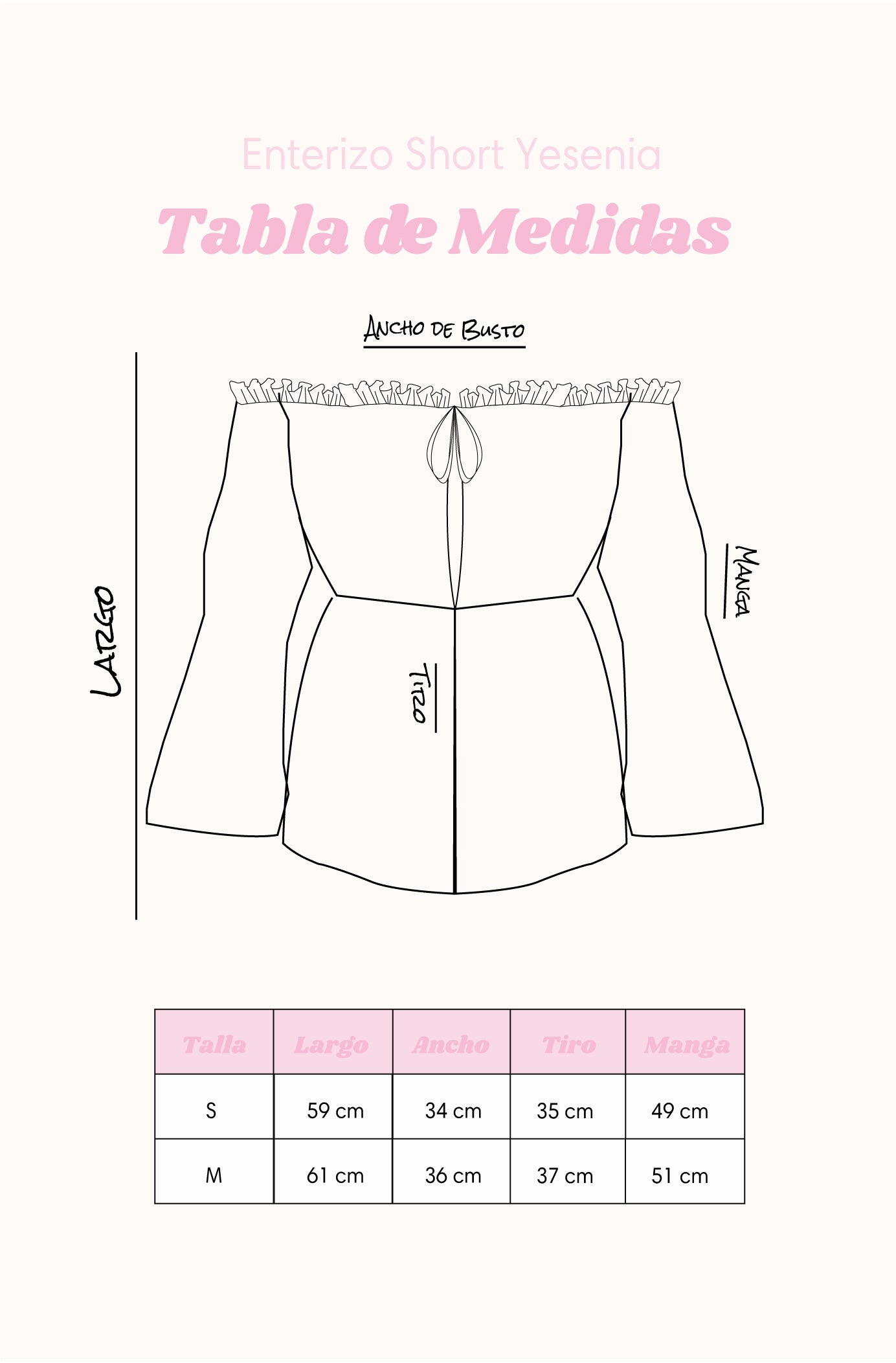 Enterizo short Yesenia