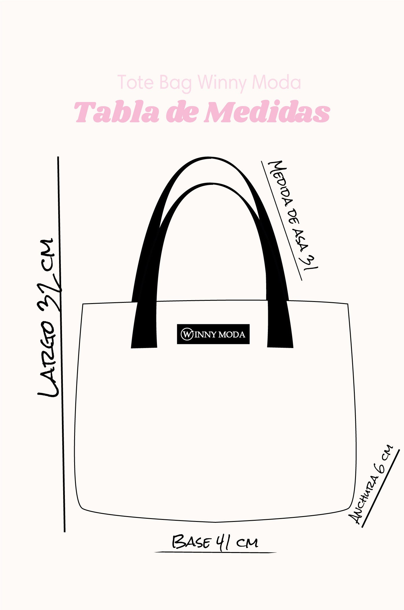 Tote bag Winny Moda