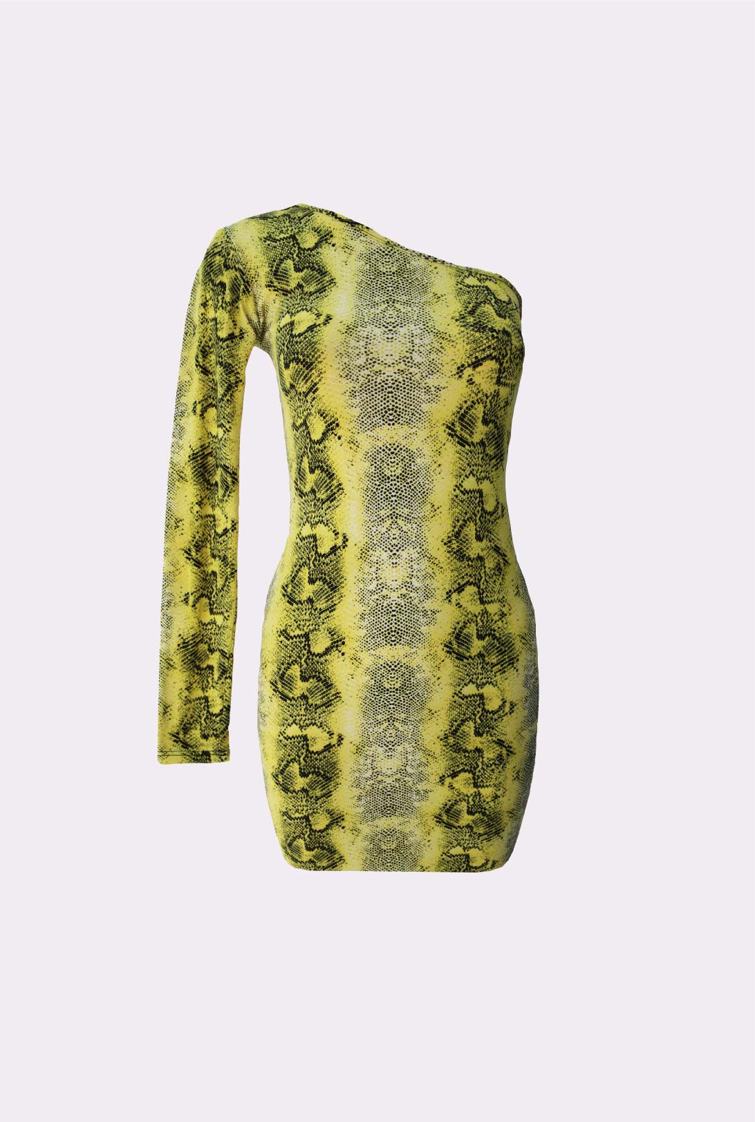 Vestido Pitón Amarillo