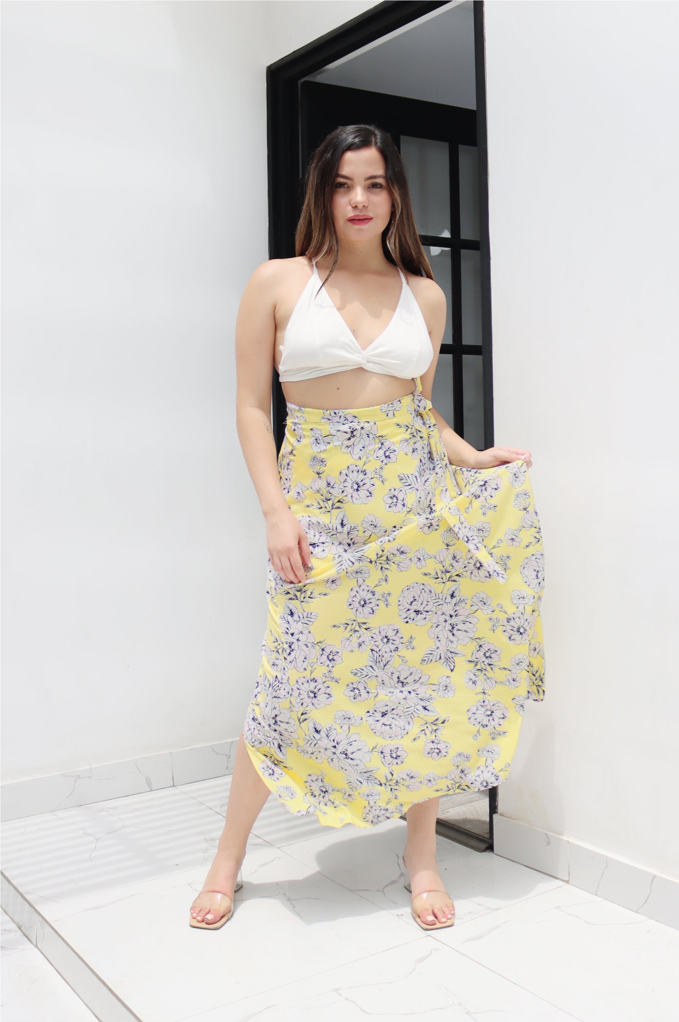 Falda envolvente Ester