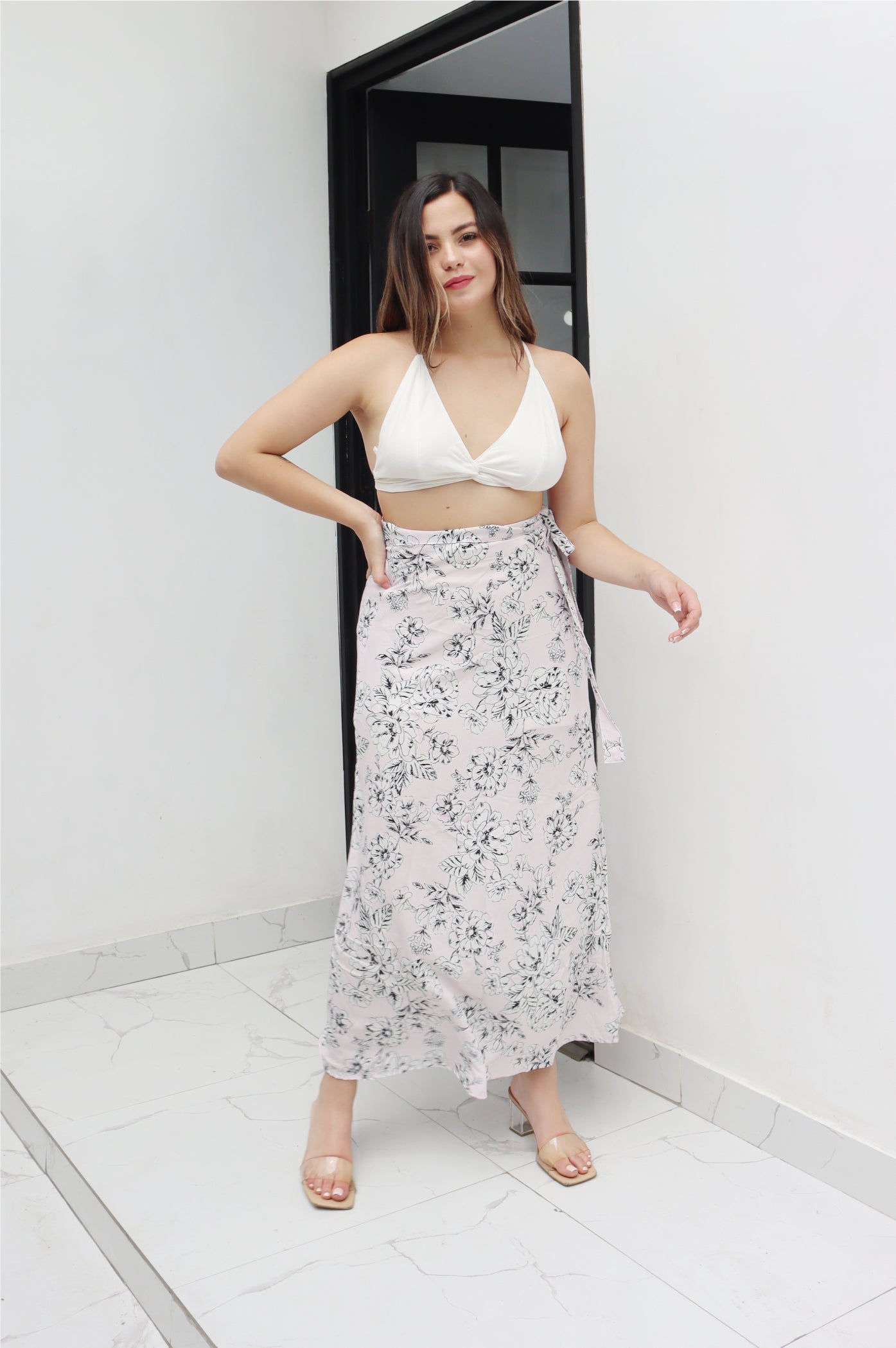 Falda envolvente Ester