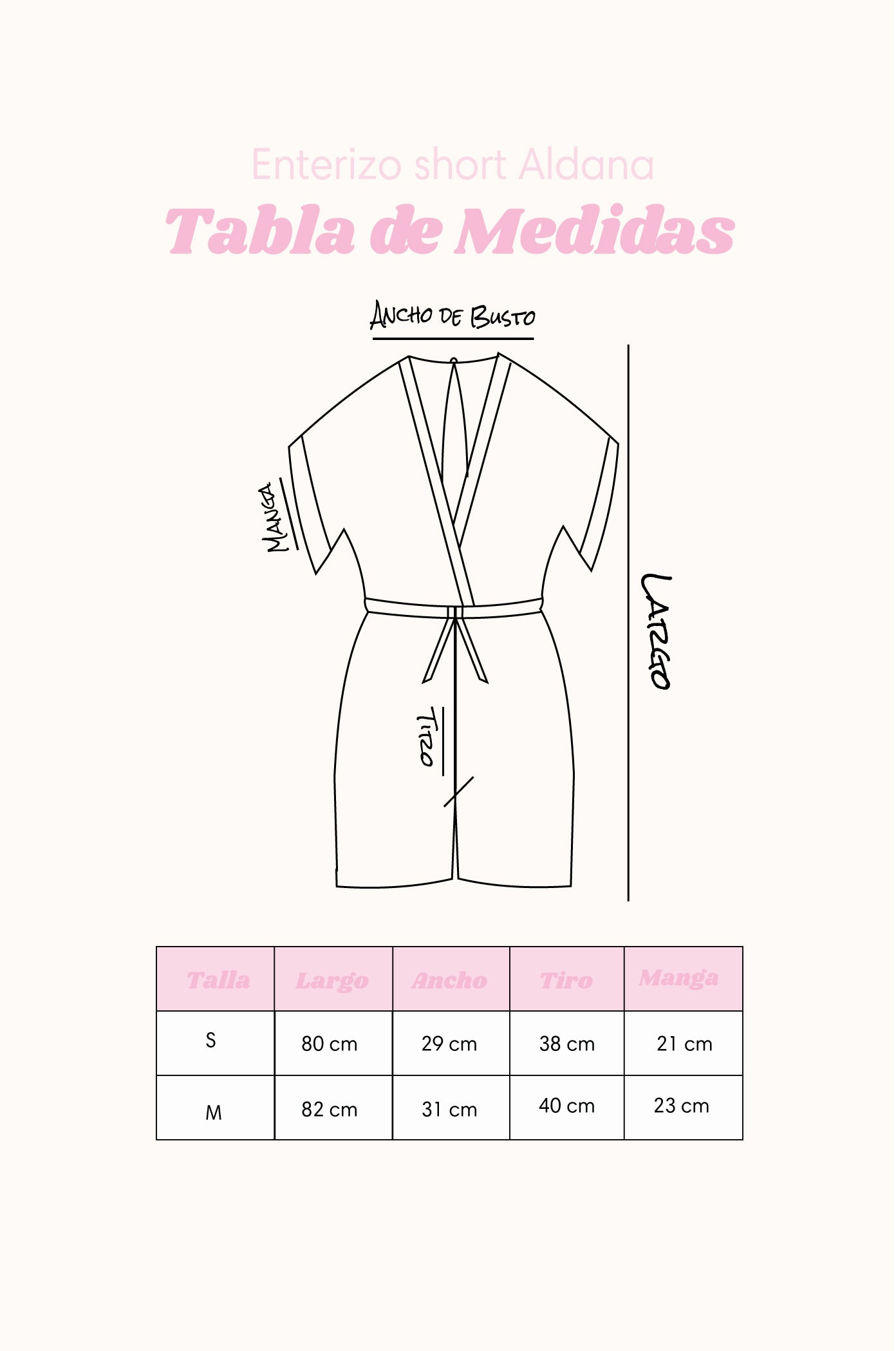 Enterizo short Aldana
